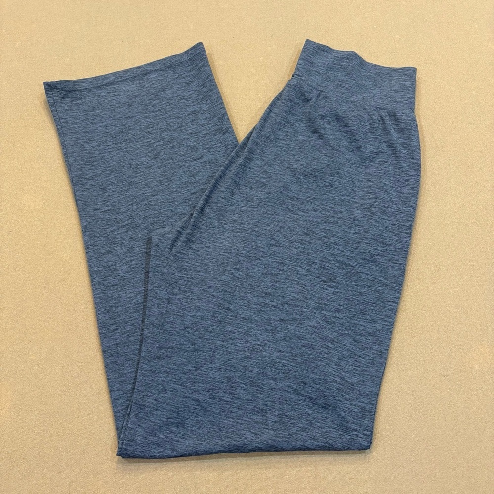 Vuori Women Lux At Ease Straight Pant Azure Heather Size Small